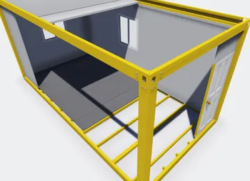 模块化房屋预制建造和安装